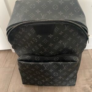 AUTHENTIC Louis Vuitton Dark Gray Monogram Backpack